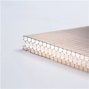 Hochbelastbare neue Polycarbonatplatte mit Wabenstruktur