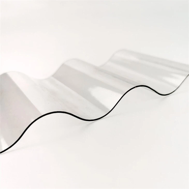 Clear Corrugated Polycarbonate Roofing Sheets