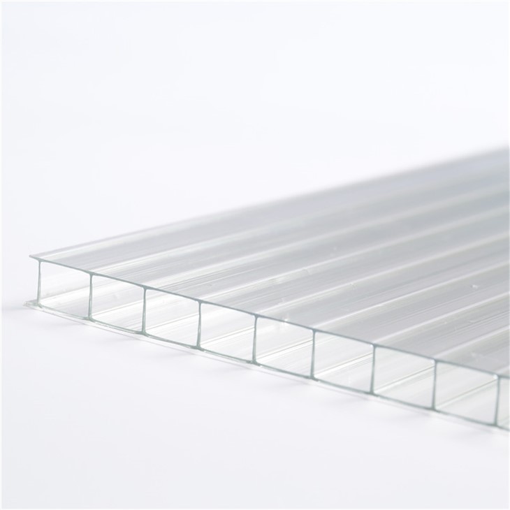 Antibeschlag-Gewächshausabdeckung, doppelwandige Polycarbonatplatten