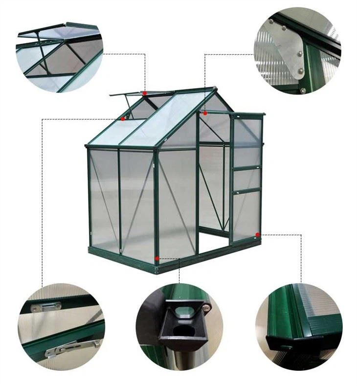 Outdoor Garden Greenhouse Polycarbonate Greenhouse Kits