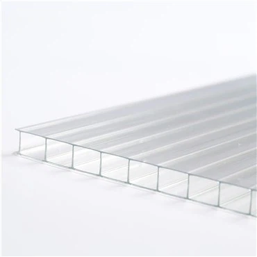 8mm weiß Twin Wand Polycarbonat Blatt