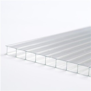 8mm weiß Twin Wand Polycarbonat Blatt