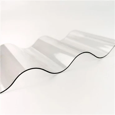 Klare gewellte Polycarbonat-Dachplatten