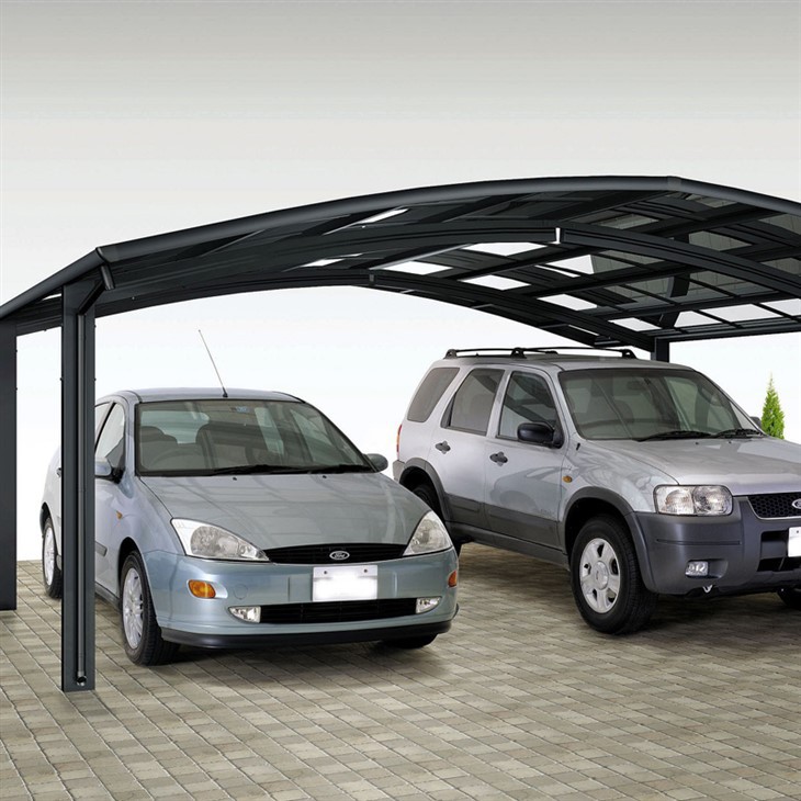 Wind Resistant Polycarbonate Carport Sheds Kits