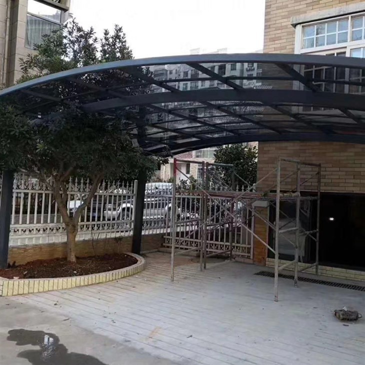 Wind Resistant Polycarbonate Carport Sheds Kits