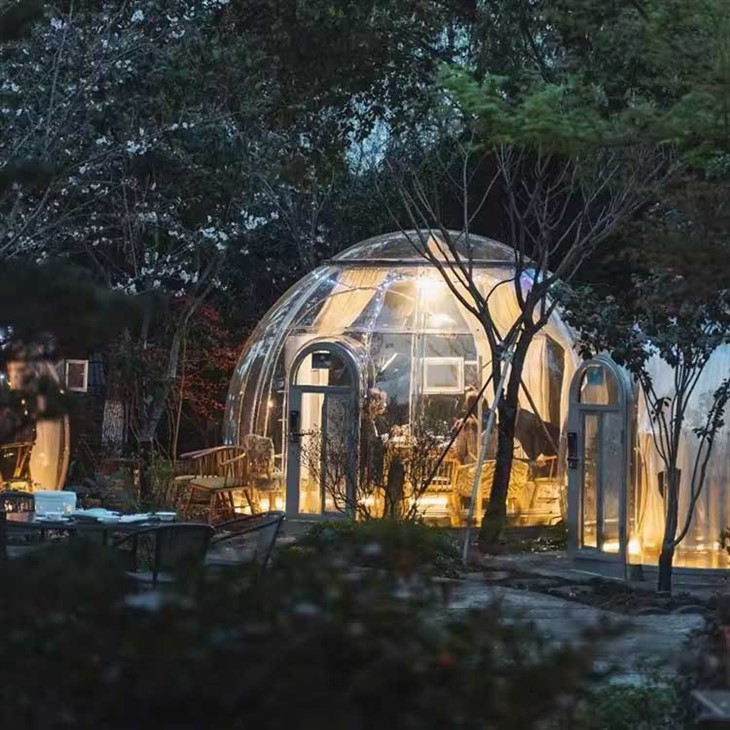 Clear Geodome House Kits